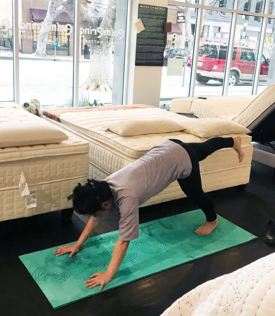 Our-GOLS-Certified-Organic-Latex-Yoga-Mats Palmpring Organic Mattress