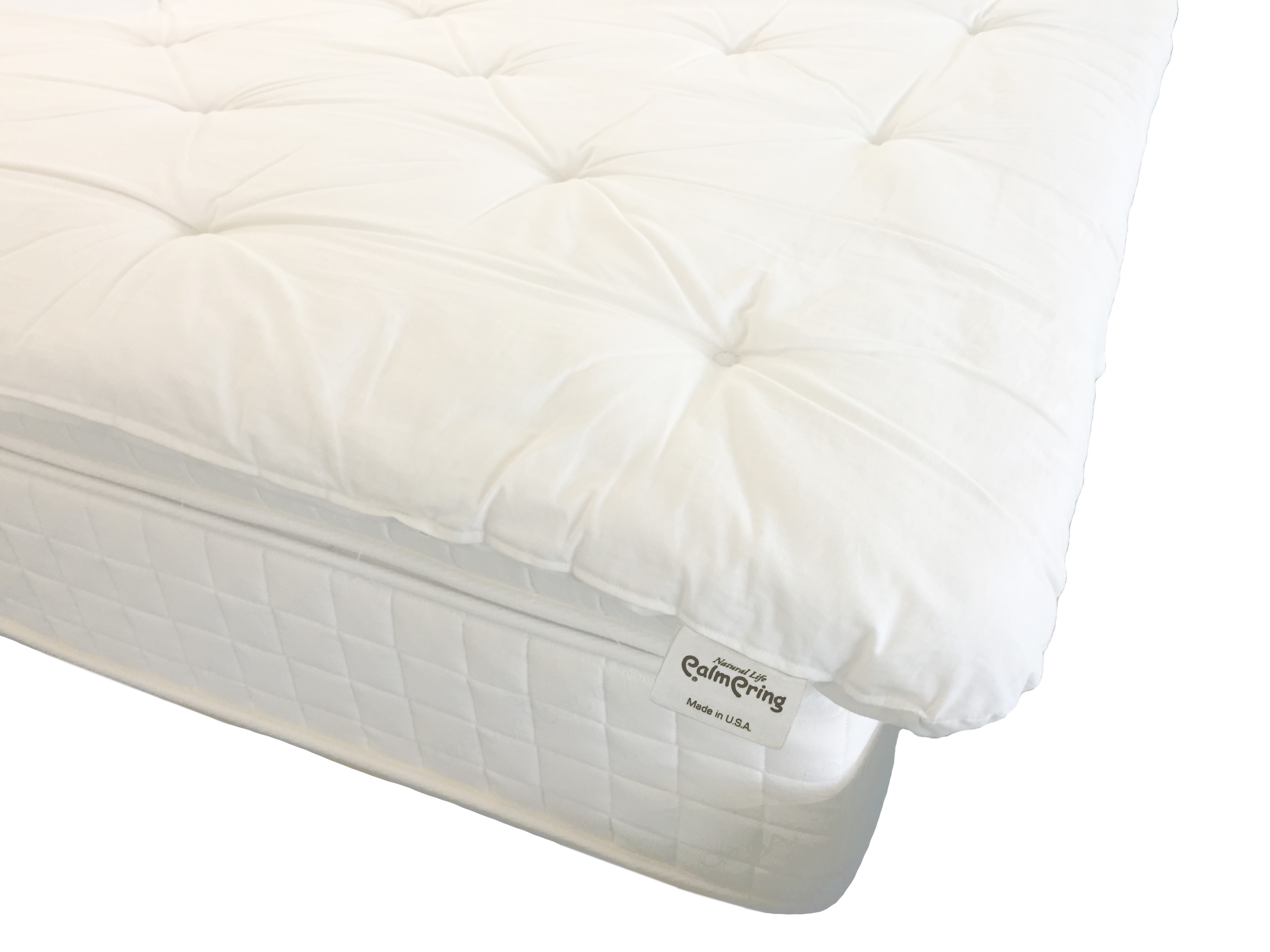 herrington all-natural reversible mattress pad